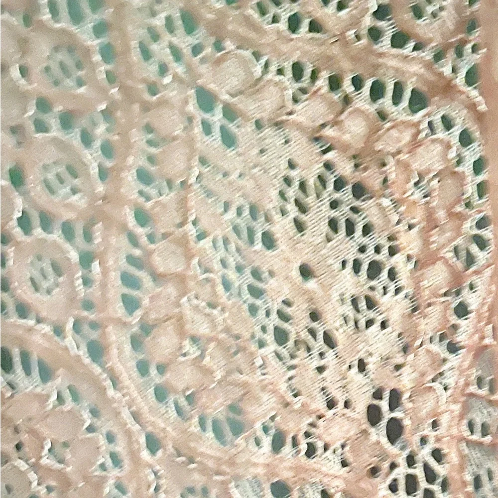 KIMONO 🌟 Long PINK Lace Kimono - Picture 6 of 6